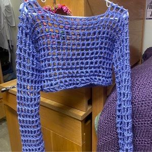 handmade crochet sweater!